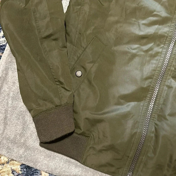 NWT Michael Kors MK Designer Lux Men’s Jacket/Coat Military Olive MSRP $125 MED - Picture 8 of 12